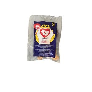 McDonald’s Vintage 1998 Happy Meal Toy #9 Bones the Dog‎ TY Beanie Baby Sealed